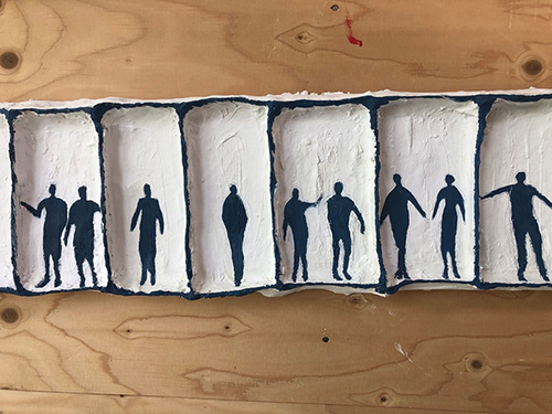 schilderij van Famke Hajonides